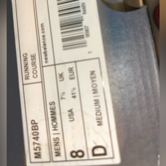 New Balance Brown and Pink Athletic Shoes Men’s Size 8 - Picture 8 of 8